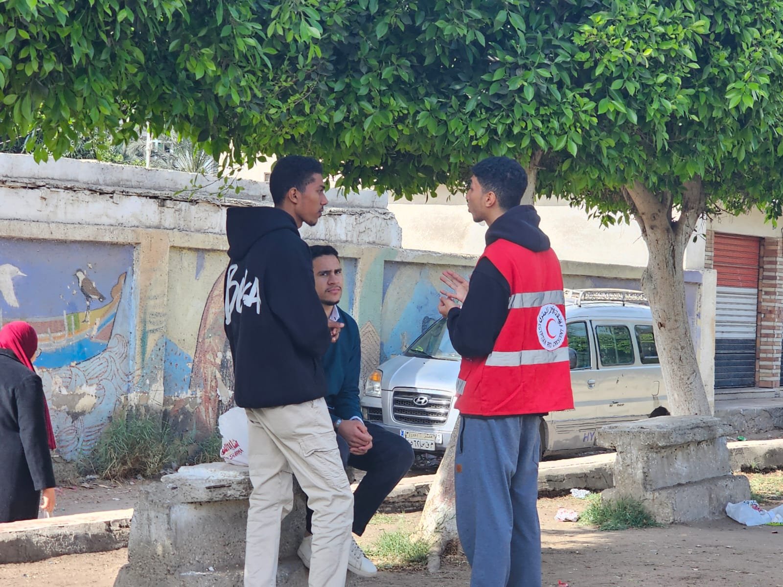 الوقاية خير من العلاج..حملة للهلال الأحمر بكفر الشيخ للتوعية بالانفلونزا