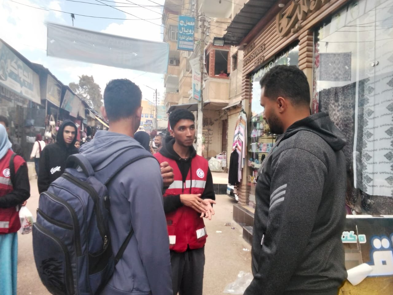 الوقاية خير من العلاج..حملة للهلال الأحمر بكفر الشيخ للتوعية بالانفلونزا