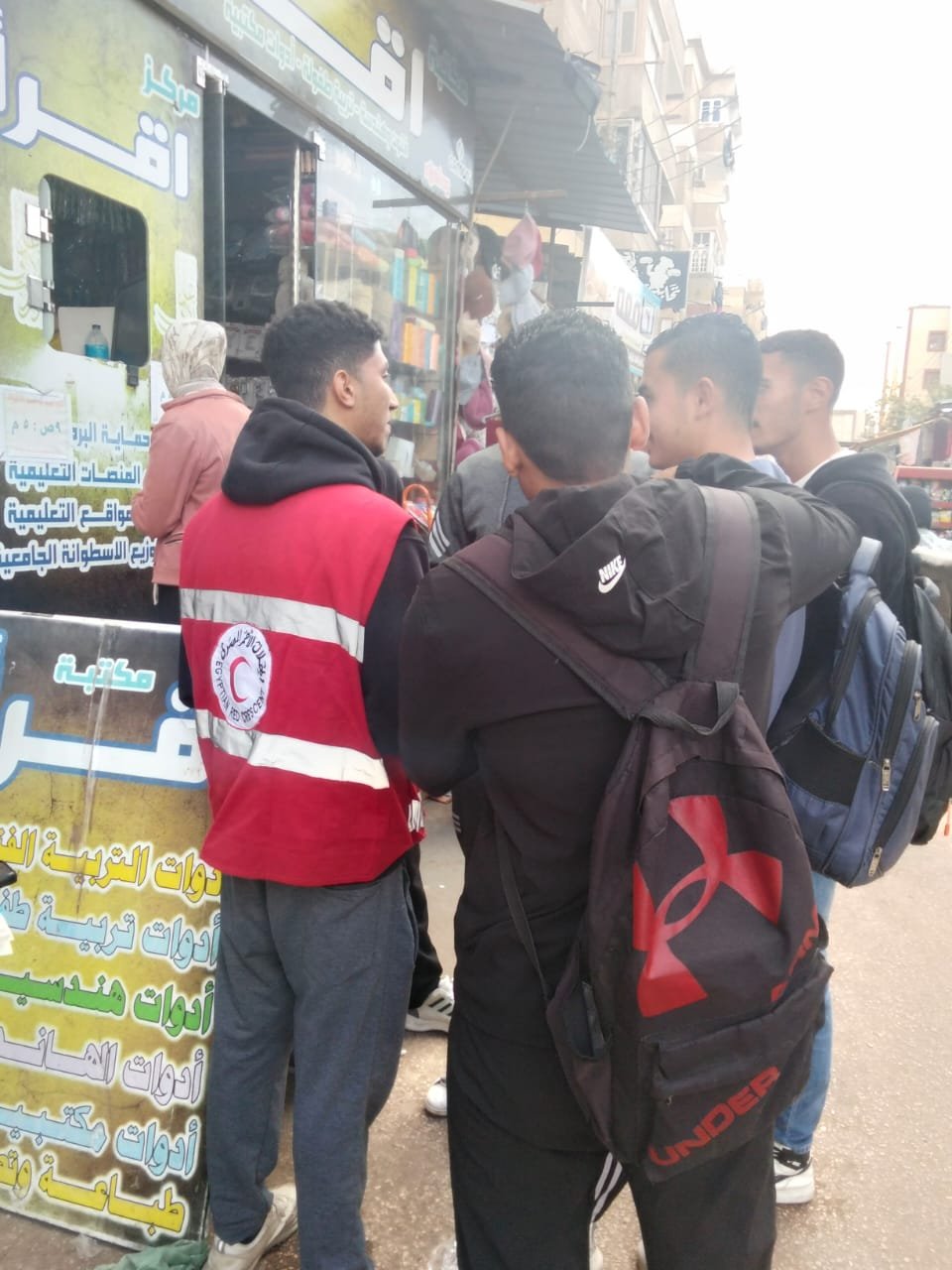 الوقاية خير من العلاج..حملة للهلال الأحمر بكفر الشيخ للتوعية بالانفلونزا